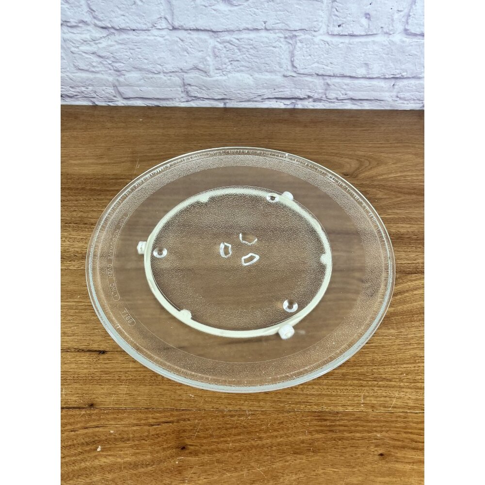 Kenmore Model# 790.80323310 Microwave 13 5/8” Glass Turntable & Ring. Over Ran